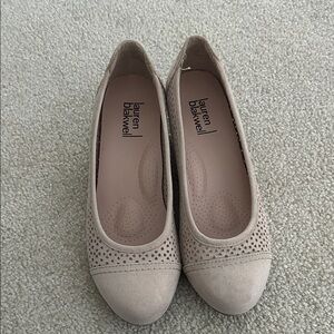 Women's Beige Wedge Heel